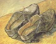 Vincent Van Gogh A pair of wooden Clogs (nn04) oil